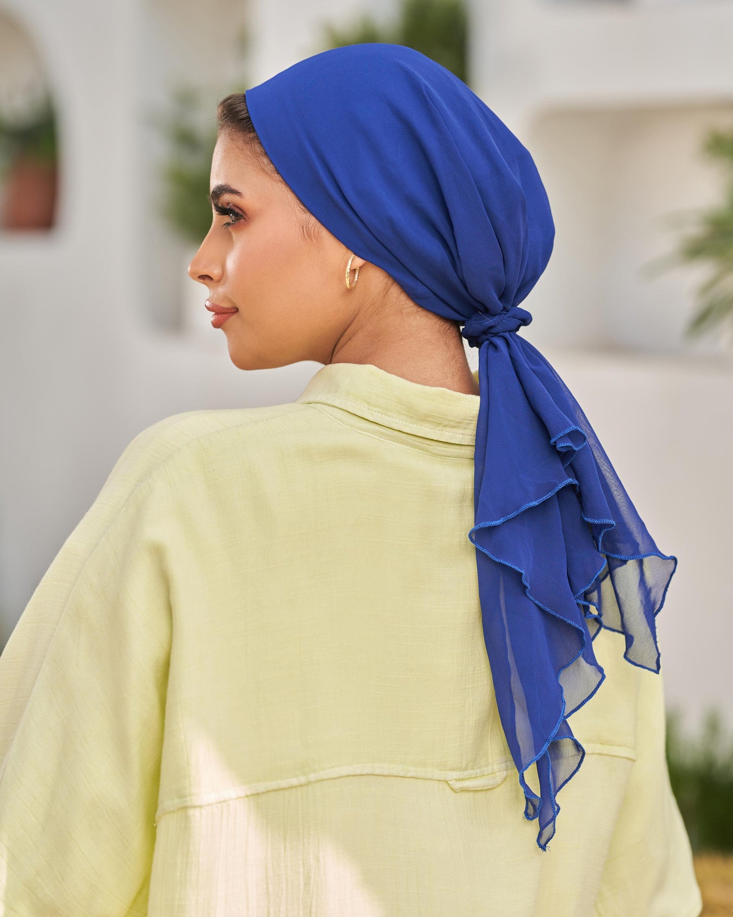 Royal blue Mini Tie