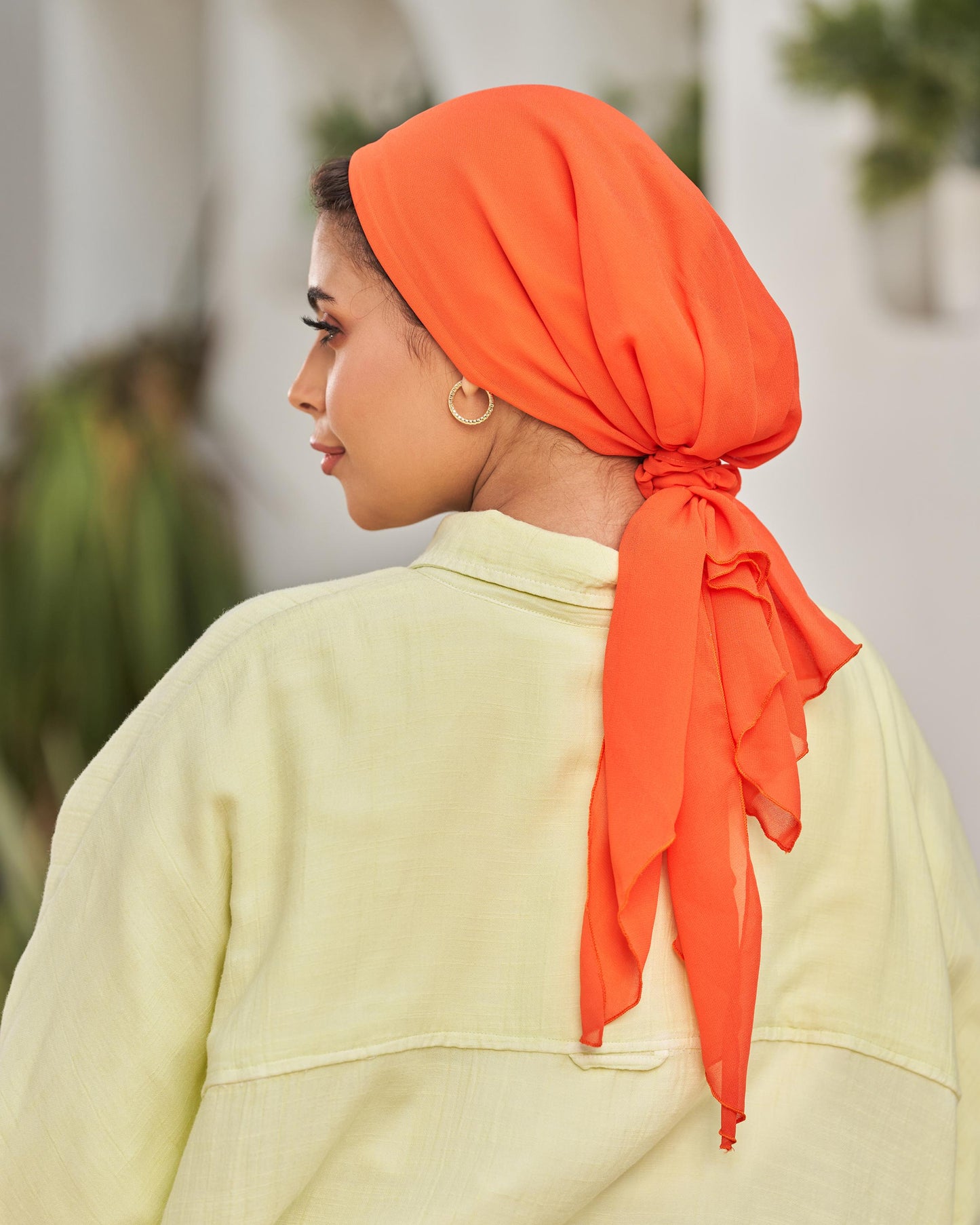 Orange Mini Tie