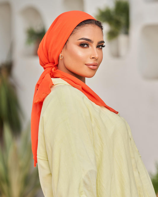 Orange Mini Tie