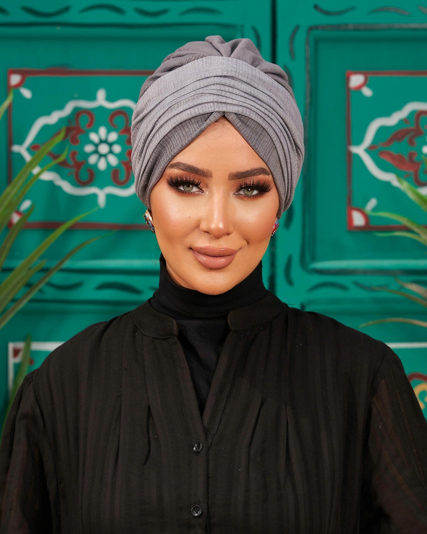 Grey Linked Draped