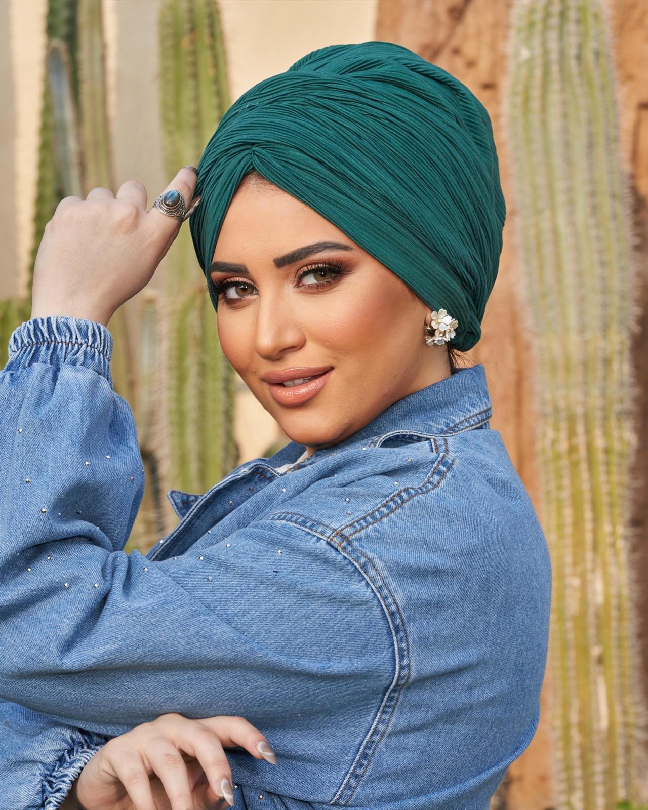 Turquoise Linked Draped
